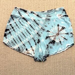 Tela Designs tie dye booty shorts OS